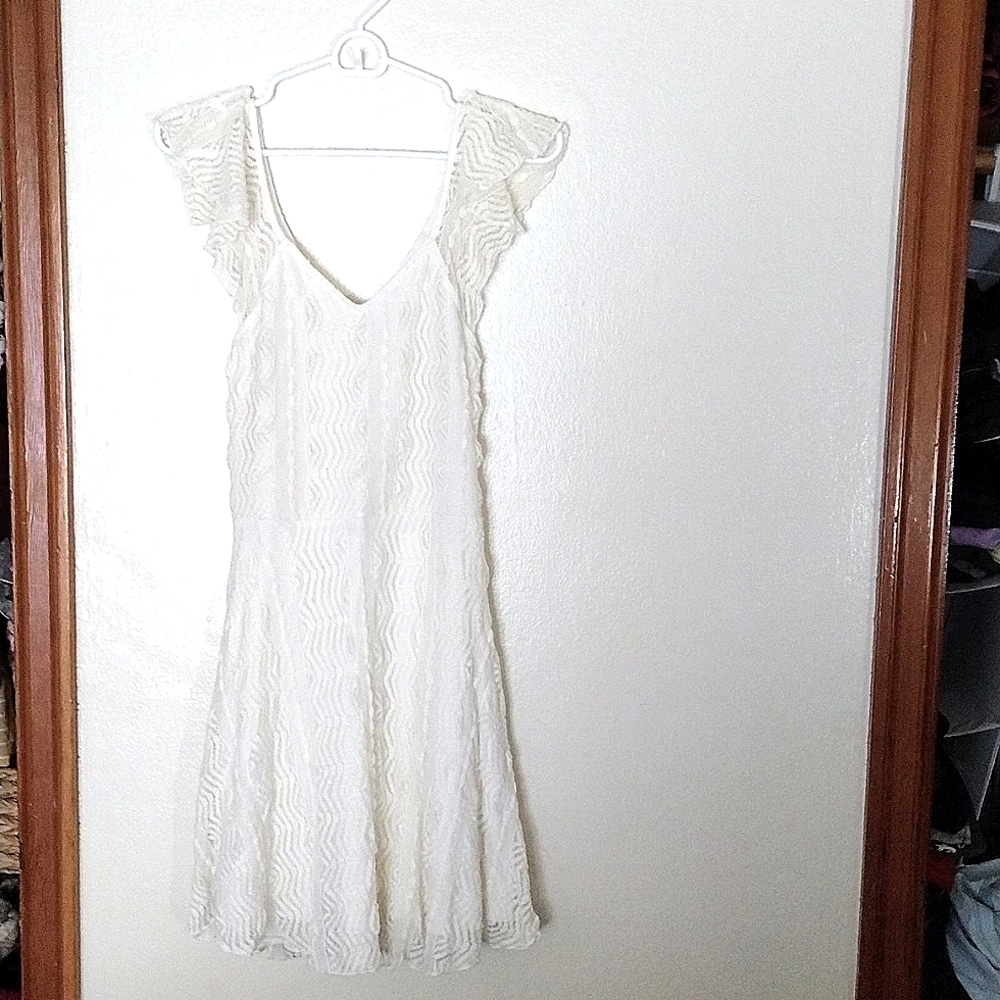 Adorable White Lace Sundress